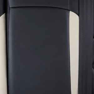 Interior view of Toyota Raize rear seating area.
