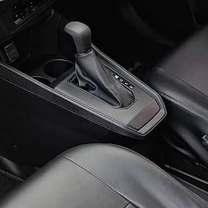 Toyota Agya interior - AT gearbox